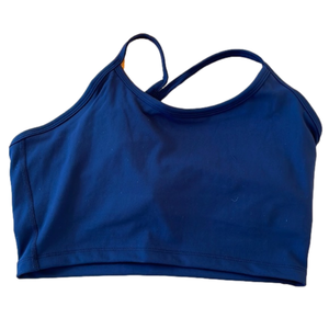 Sunzel sports fitness racerback bra top black Med New